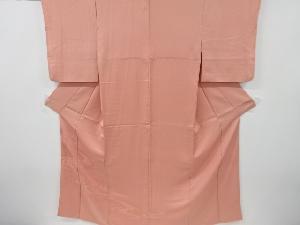 リサイクル 流水模様織り出し付け下げ色無地着物